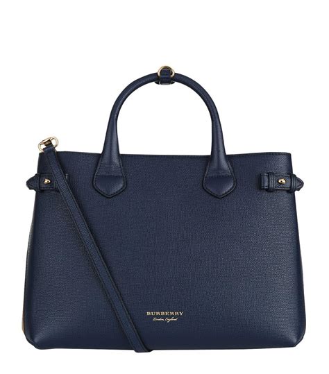 burberry banner bag blue|Burberry blue label handbags.